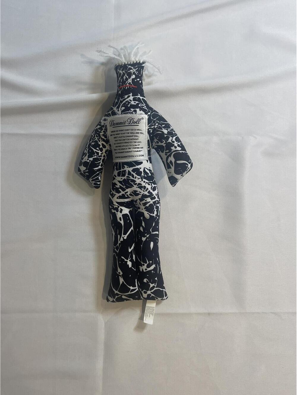 Black and White Dammit Doll